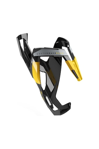 Elite Custom Race Plus Bisiklet Matara Kafesi Siyah-Sarı Gri