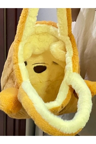 Büyük Kapasiteli Çift Taraflı Çanta-sarı Sarı