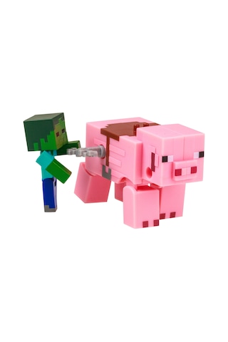 Minecraft 3d Kurma Mekanizmalı Figürler 2'li Paket Model 1