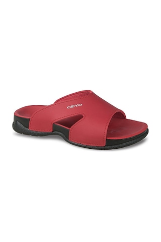 Ceyo Ceyonomi Bello-4 Unisex Çocuk Terlik Kırmızı