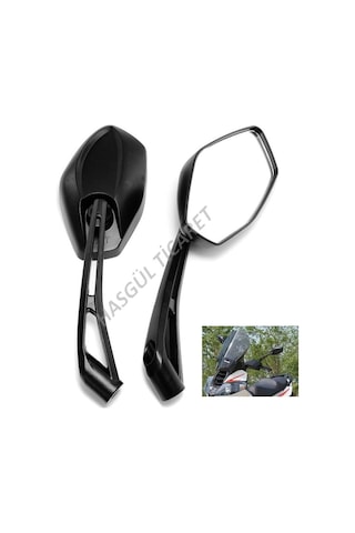 Hsgl Motorsiklet Dirift 125 Ayna Siyah 10Mm