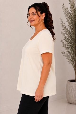 Paw Garage Kadın Büyük Beden Günlük Bluz - Kare Yaka Kısa Kol Bluz 3xl Sıyah 3xl Sıyah Pwgdad5112