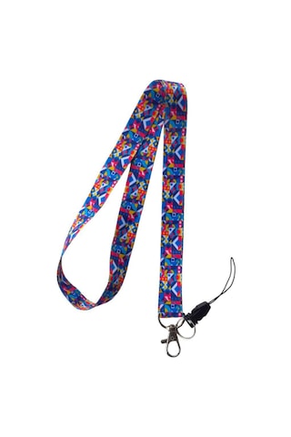 Renkli Kart Askı Ipi, Yaka Askı Ipi, Boyun Askı - 2 Cm