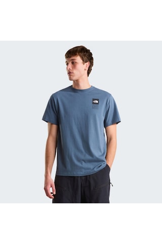 The North Face M Icon Celebratıon Regular Short Sleeve Erkek Tişört Nf0a8gas0u31 Gri