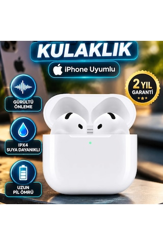 İphone Uyumlu Tws Bluetooth Kulaklık Gürültü Önleme Ve Ipx4 Suya Dayanıklılık 00