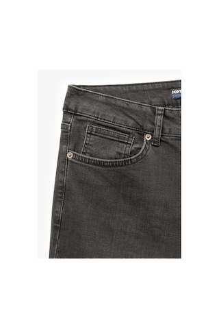 Koton Normal Bel Pamuklu Skinny Fit Jean Pantolon - Michael Jean Antrasit 6wam40109nd Antrasit