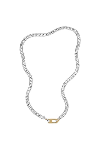 Dıesel Djdx1343-040 Erkek Kolye Gri