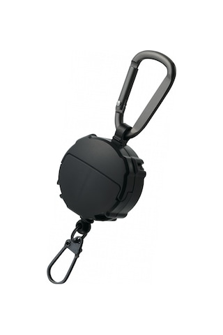 Daiichiseiko Carabiner Reel + Micro Case Black