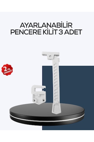 Çocuk Güvenliği İçin Cam Pencere Kilidi 3 Adet Akıllı Saat