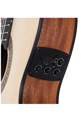 Martinez Mp 5 Cet Lh Solak Elektro Klasik Gitar Natural