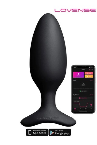 Lovense Hush 2 Telefon Ve Bluetooth Kontrollü Anal Plug 1.75