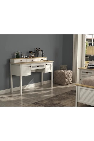 Sakura Frn-21032 Misto Makyaj Masası Beyaz