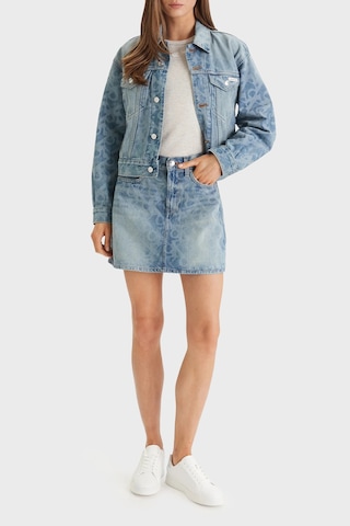 Calvin Klein Bayan Kot Ceket Lv047f677g 1wx Mavi Mavi