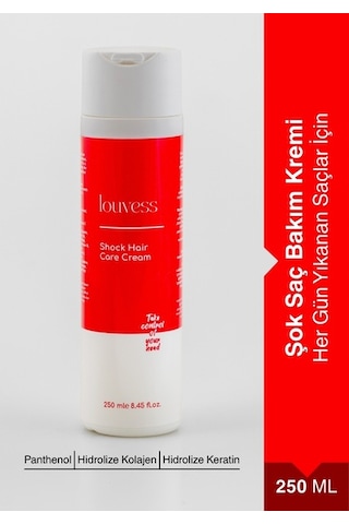 Şok Saç Bakım Kremi Glycerin - Soya Proteini - Papatya Ekstratı - 250 Ml
