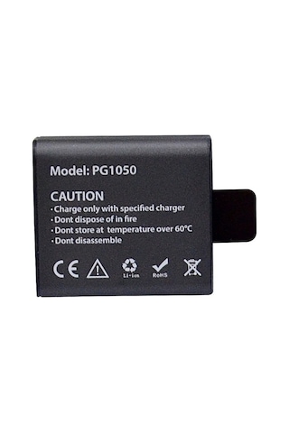 Eken Aksiyon Kamera Yedek Pg1050 Pili 1050 Mah Batarya