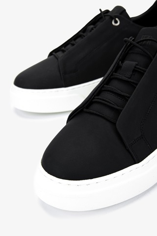 Valmenti Erkek Hakiki Deri Siyah Sneakers & Spor Ayakkabı 965 2617 Erk Ayk Y25 Sıyah Zuma Siyah