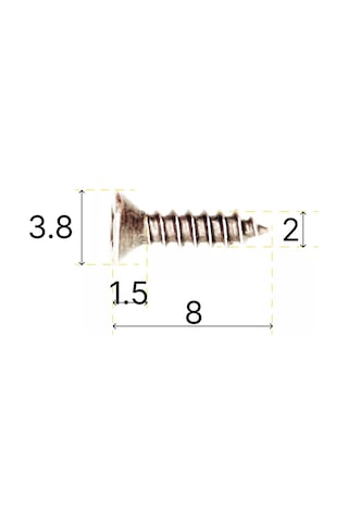Decupe Ahşap Vidaları 2x8, 100 Gr 238784305 Diğer