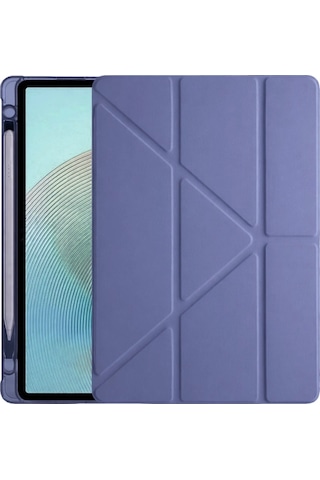 Xiaomi Redmi Pad 2 Kalemlikli Mars Tablet Kılıfı - Lavender Arka Kapak