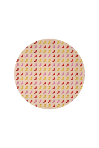 Noel Desenli 47 İnç Yuvarlak Flanel Battaniye, Yetişkin Ve Çocuk İçin, Yumuşak, Rahat Ve Hafif Noel Çorap Renkli