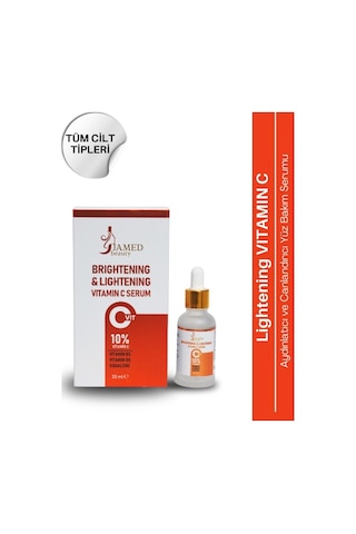 Jamed Beauty Aydınlatıcı ve Canlandırıcı Vitamin C Serum 30 ML