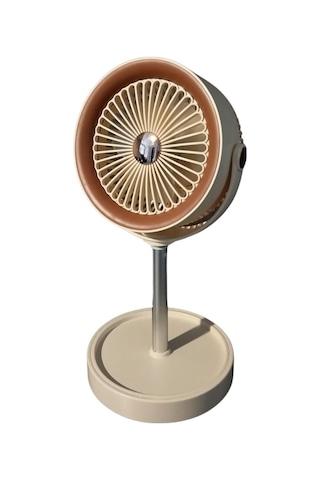 Bigmate Masa Tipi Midi Fan Taşınabilir Şarjlı Kademeli Hız Ve Yükseklik Ayarı Ys2298a