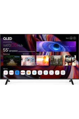 Sunny SN50QMN252 50" 127 Ekran Uydu Alıcılı 4k Ultra Hd Webos Smart Qled Tv