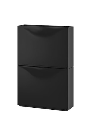 Ikea Trones Ayakkabı Dolabı, Siyah, 52x39 Cm