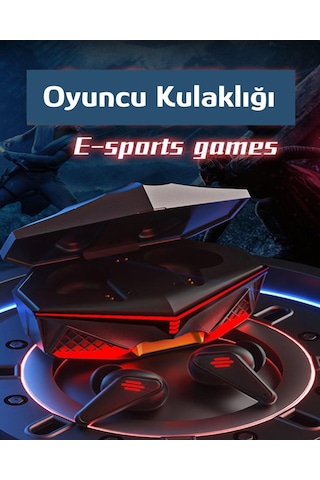 K-98 LED IŞIKLI KULAKİÇİ KABLOSUZ BLUETOOTH 5.0 GAMING KULAKLIK