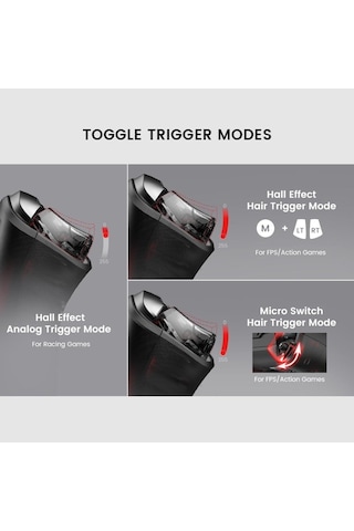 Gamesir Cyclone 2 Hall Effect 2.4g Wireless Controller Siyah Nint