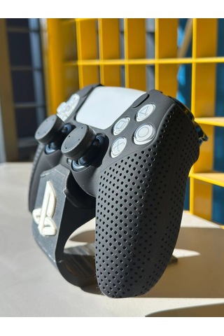 P-5 Silicone Protective Kit Playstation 5 Dualsense Koruma Seti - Siyah