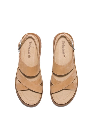 Timberland Clairemont Way Backstrap Sandalet Kadın Ayakkabısı Tb0a61t4en31 Bej