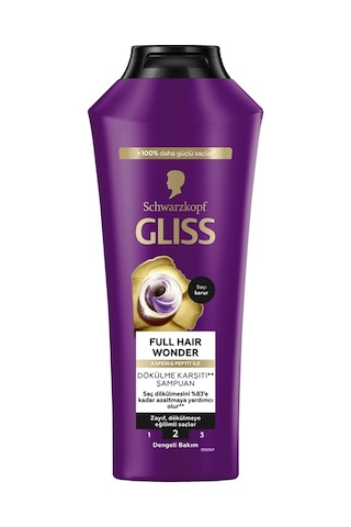 Gliss Şampuan 400 Ml Full Hair Wonder Beyaz Gliss Şampuan 400 Ml Full Hair Wonder Beyaz