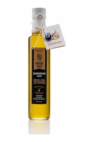 Badavut Sarımsaklısı Sarımsak Çeşnili Sızma Zeytinyağı - 250 Ml