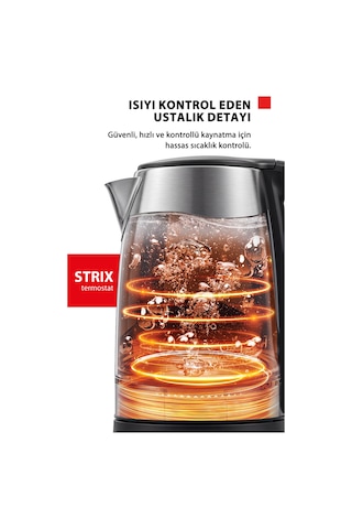 Toshiba KT-17SH1WCIS S 1.7 L Paslanmaz Çelik Su Isıtıcı Kettle