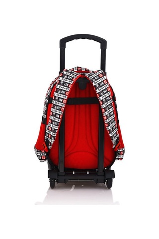 Frocx Mickey Çekçekli İlkokul Çantası -lisanslı Çift Gözlü Kalem Çantası - Çelik Suluk&matara Çok Renkli