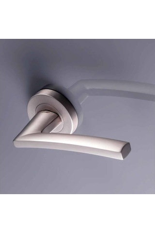 Doğanlar Rodos Saten Rozetli Kapı Kolu Takım-yale Kol Pk001dgn0126 Renkli