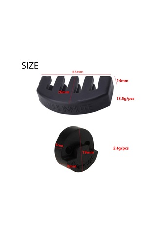 Yaozixa Keman Sessizleyici 4'lü Paket - Kauçuk Malzeme - Pratik Kullanim