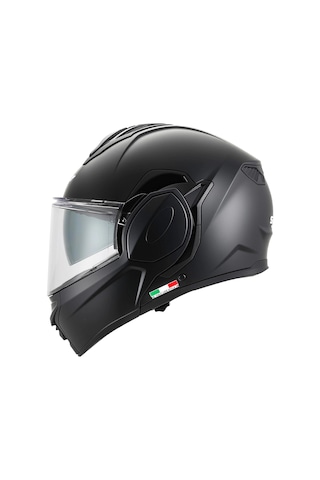 Sway Sw X600 Matt Black 180 Flip Up Kask Siyah