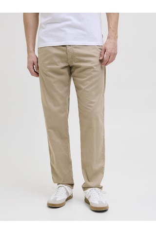 Jack & Jones Jack Jones Keten Rahat Kesim Erkek Pantolon 12274977 Krem