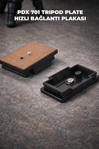 Pdx 701 Tripod Plate Hızlı Bağlantı Plakası Tripod Uyumlu