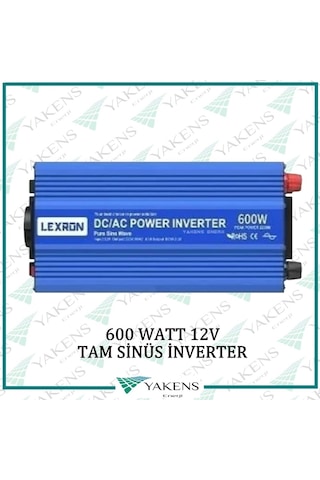 Lexron 600 Watt 12v Tam Sinüs İnverter Lexron