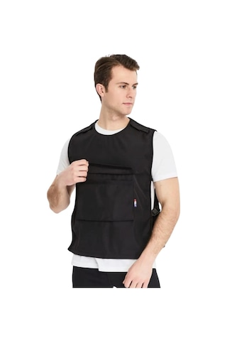 Nano Absolute Gentelman's Kuaför Atak Yeleği M-222 Siyah