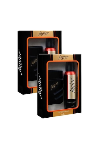 Jagler Classic Erkek Parfüm EDT 2 x 90 ML + Sprey Deodorant 2 x 150 ML
