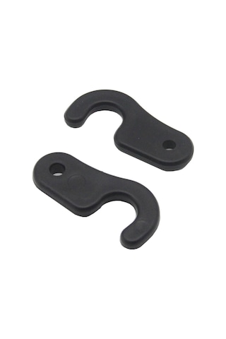 Tenfowee Siyah Renkli Alüminyum Alaşım Güneşlik Tamir Seti - A Modeli, 10x3x2cm Boyutunda, 13g Ağırlık