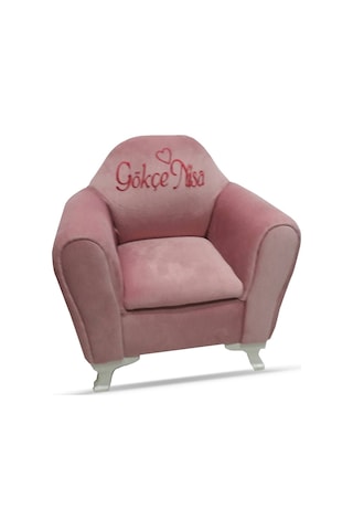 Isme Özel Çocuk Koltuğu Açık Kırmızı (224232988)