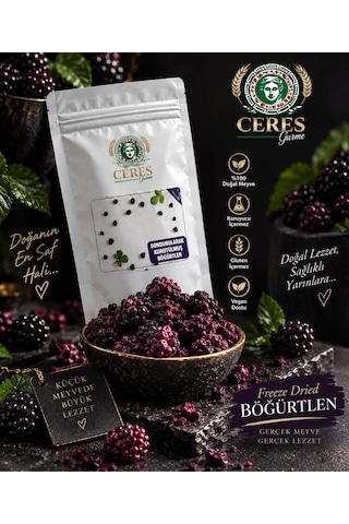 Dondurularak Kurutulmuş Böğürtlen 20 G
