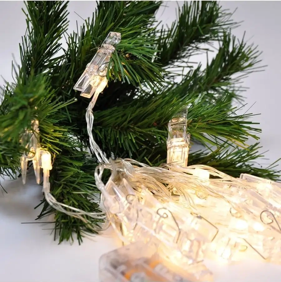 Mıland Mandallı Ligastonlu Işık Zinciri 48424317 Beyaz