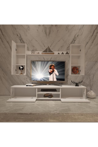 Decoraktiv Eko 5d Slm Dvd Tv Ünitesi Tv Sehpası Beyaz