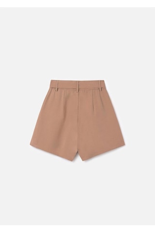 Kız Çocuk Kemerli Şort Camel 7217 Camel