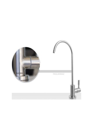 Su Arıtma Cihazı Ss304 Paslanmaz Fırçalanmış Lüks Musluk